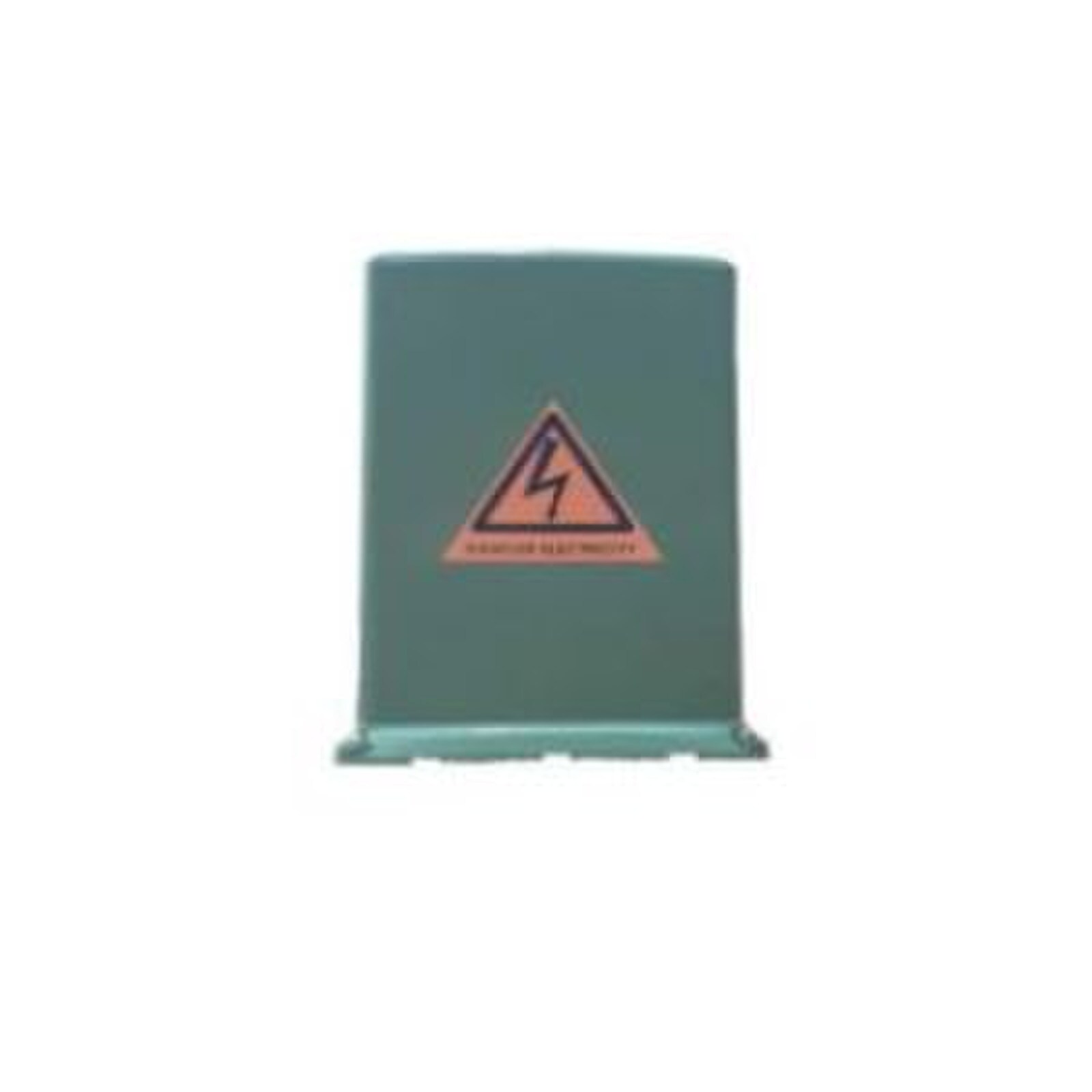 PPB2MVGAU green vented Ausgrid poly pillar with stickers 6577